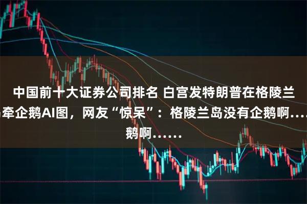 中国前十大证券公司排名 白宫发特朗普在格陵兰岛牵企鹅AI图，网友“惊呆”：格陵兰岛没有企鹅啊……